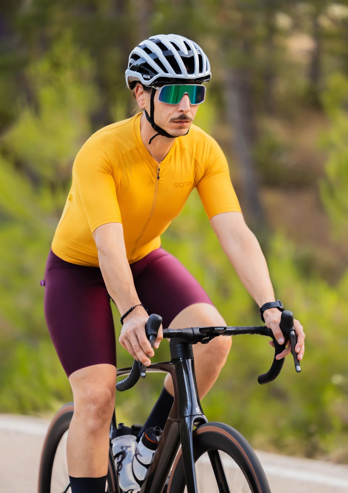 Mustard Climb Core Cycling Jersey