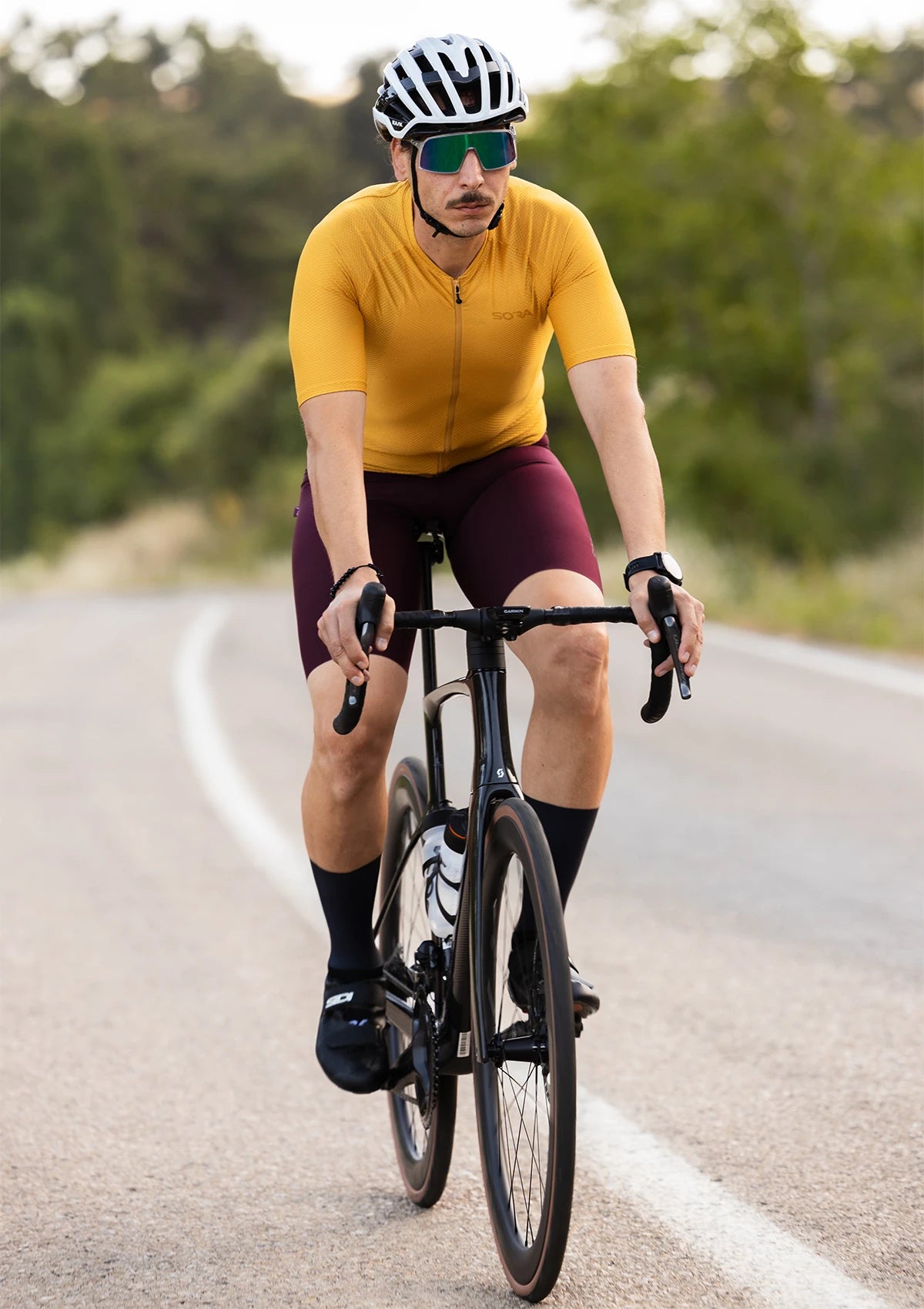 Mustard Climb Core Cycling Jersey