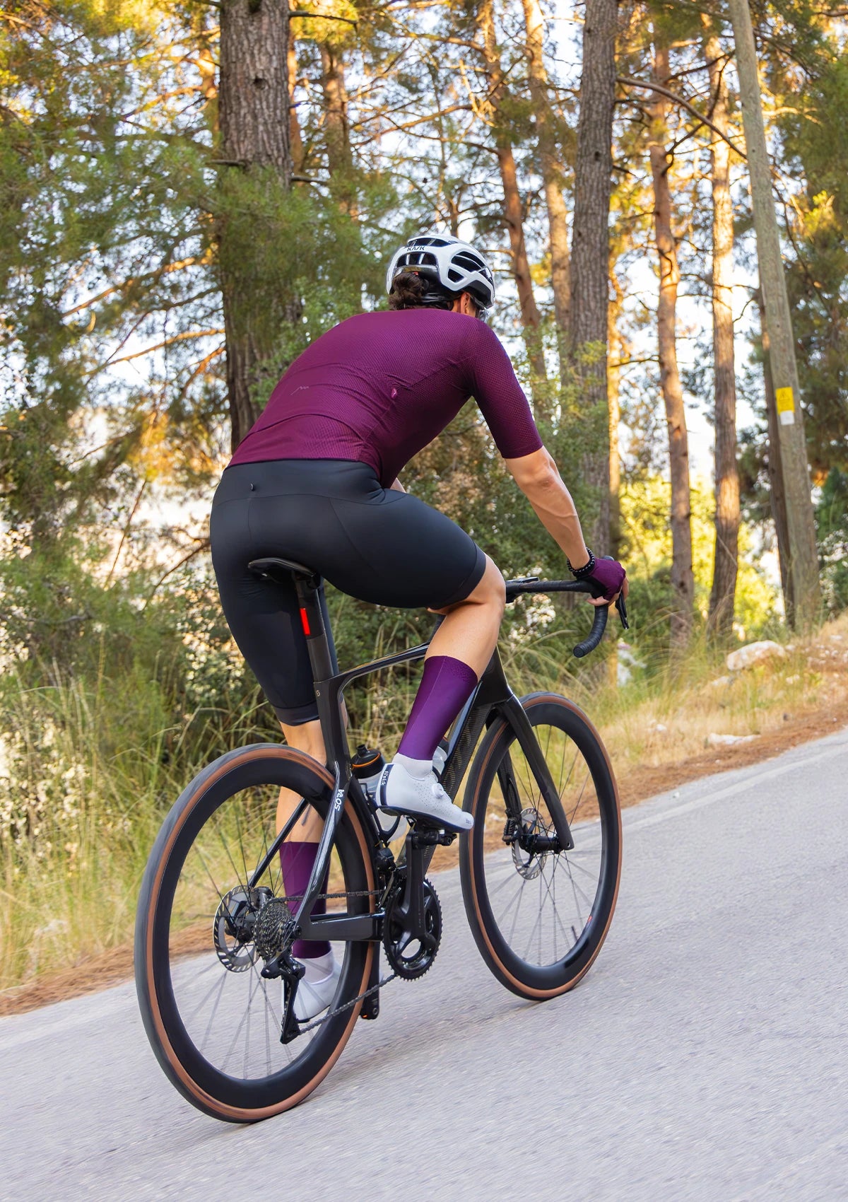 Maroon Climb Core Cycling Jersey