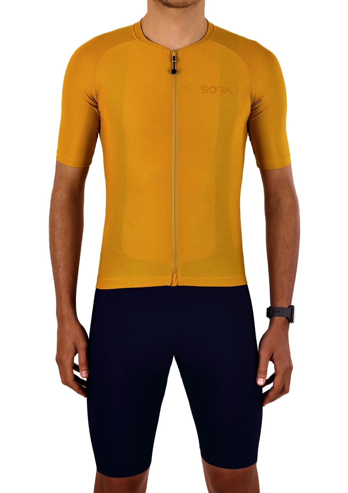 Mustard Climb Core Cycling Jersey