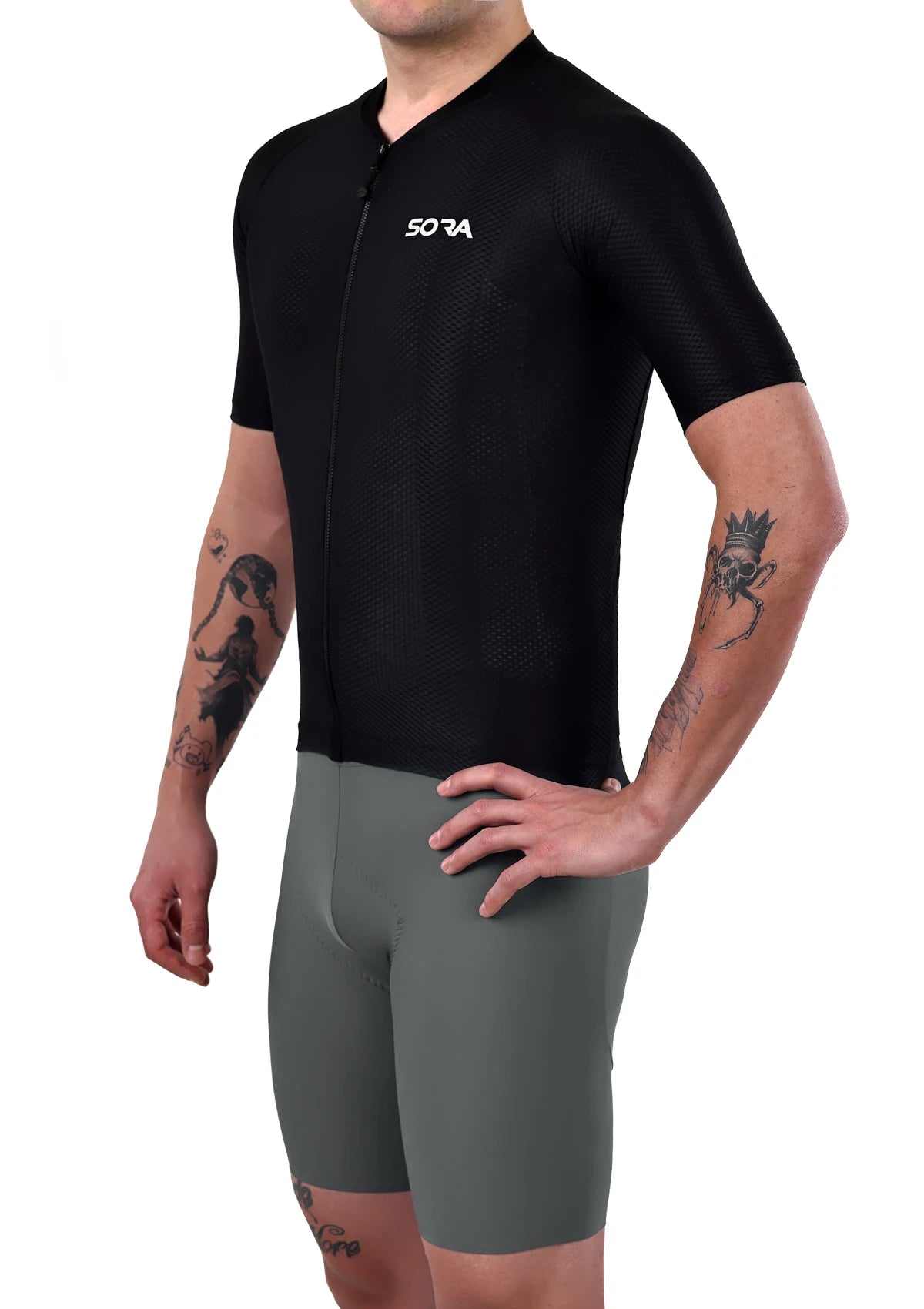 Black Climb Core Cycling Jersey