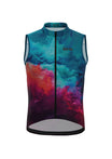 Orange-Blue Ultra Light Cycling Vest