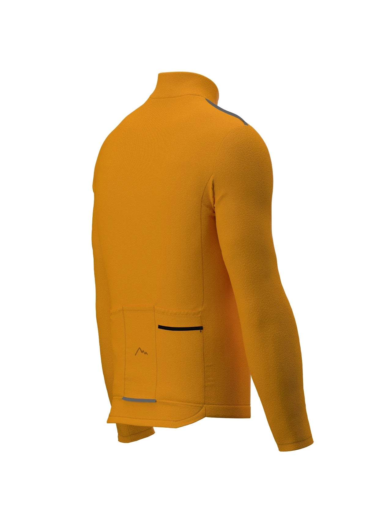 Mustard Stelvio Winter Cycling Jersey