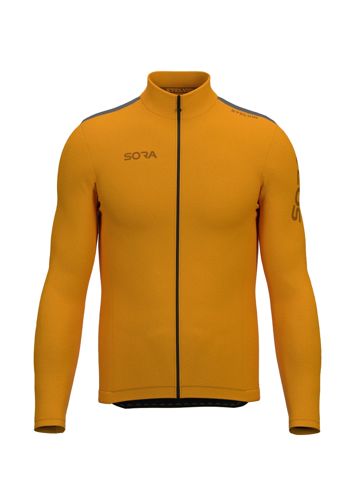 Mustard Stelvio Winter Cycling Jersey