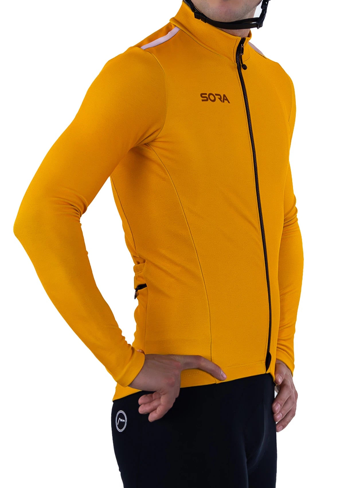 Mustard Stelvio Winter Cycling Jersey